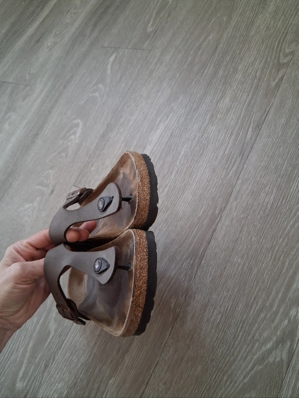 Birkenstock Gizeh Sandal In Mocha 38EU